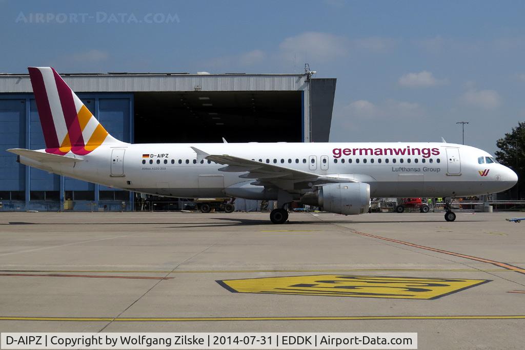 D-AIPZ, 1991 Airbus A320-211 C/N 162, visitor