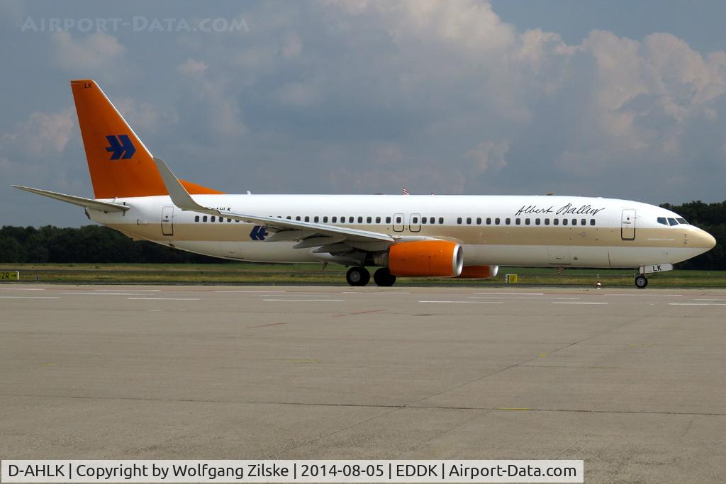 D-AHLK, 2008 Boeing 737-8K5 C/N 35143, visitor