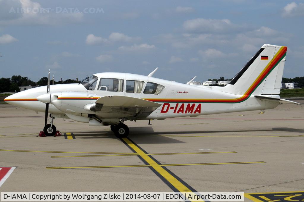 D-IAMA, Piper PA-23-250 Aztec E C/N 27-7305204, visitor