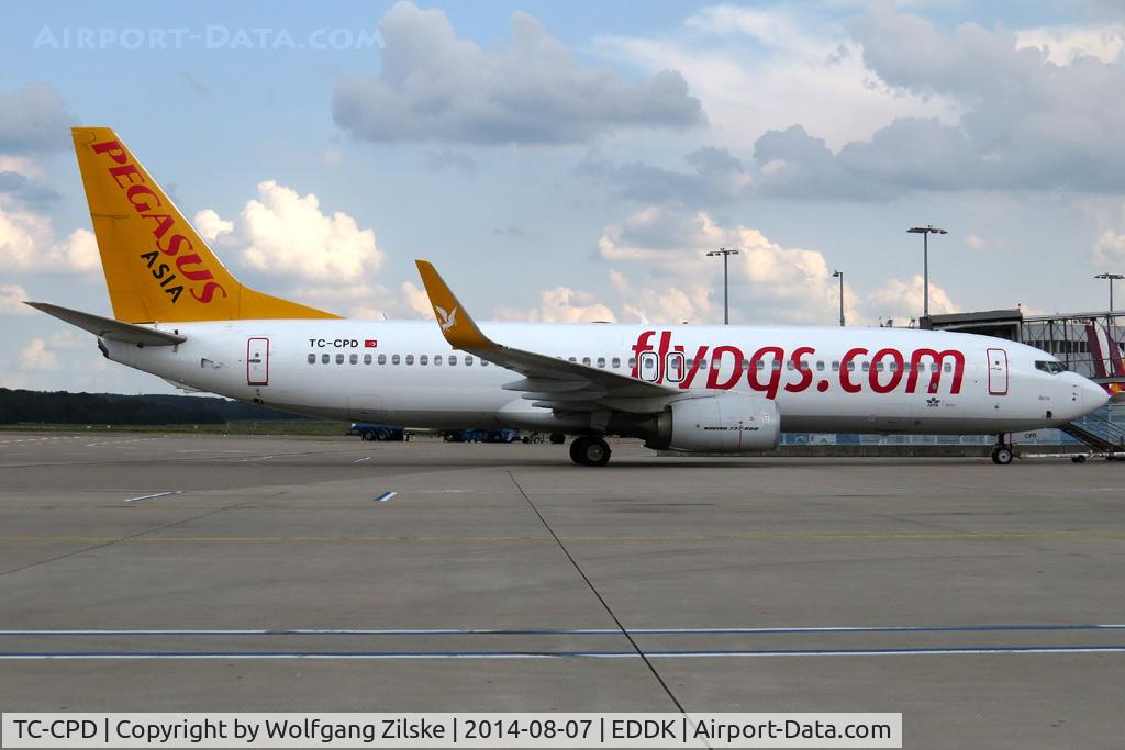 TC-CPD, 2012 Boeing 737-82R C/N 40726, visitor