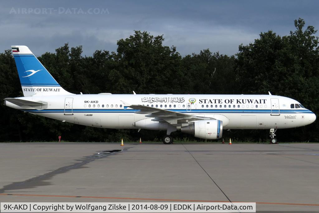 9K-AKD, 2003 Airbus A320-212 C/N 2046, visitor