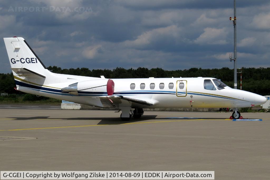 G-CGEI, 2000 Cessna 550 Citation Bravo C/N 550-0951, visitor