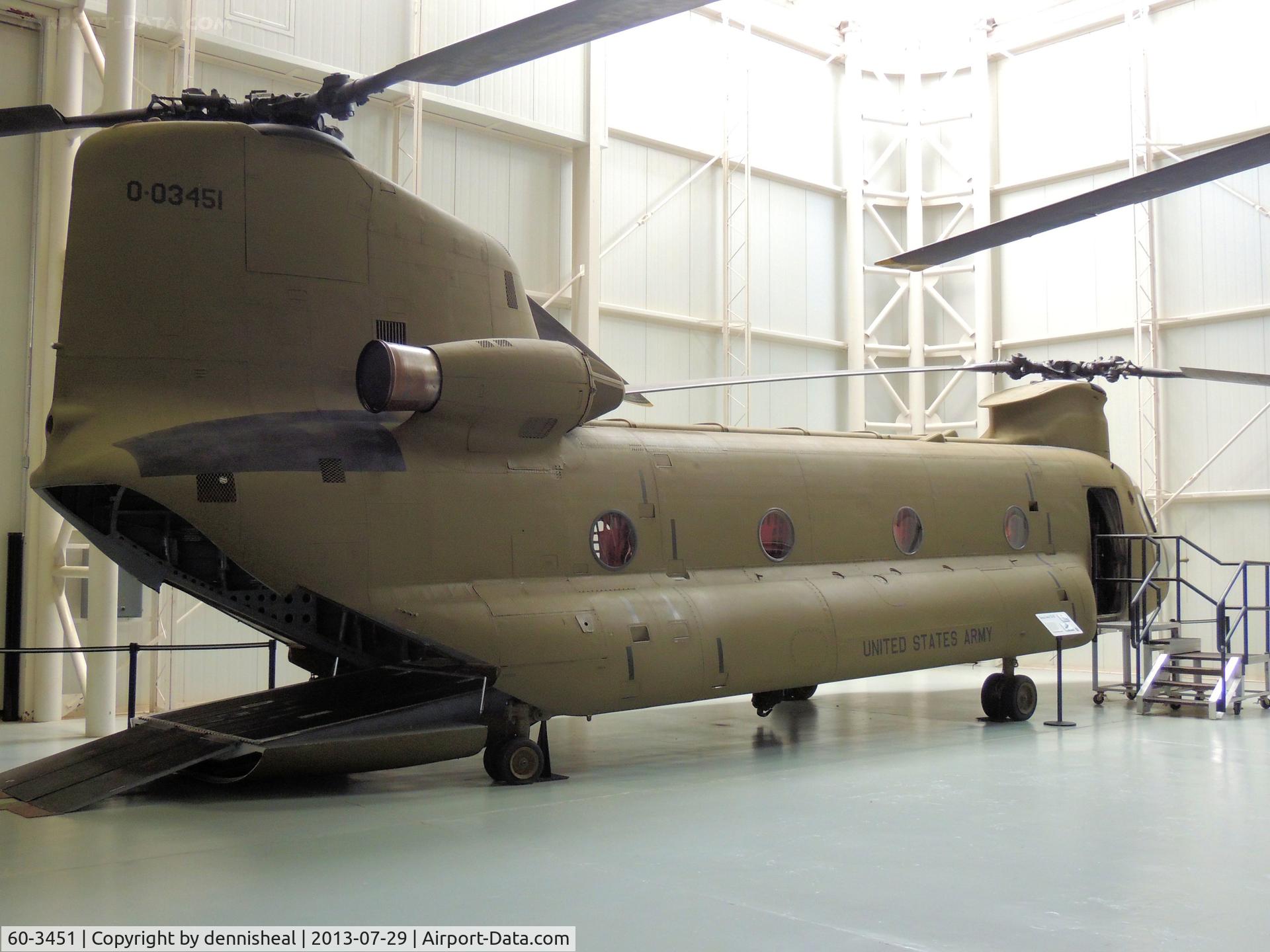 60-3451, 1961 Boeing Vertol CH-47A Chinook C/N B.010, 1961 BOEING VERTOL CH-47A CHINOOK