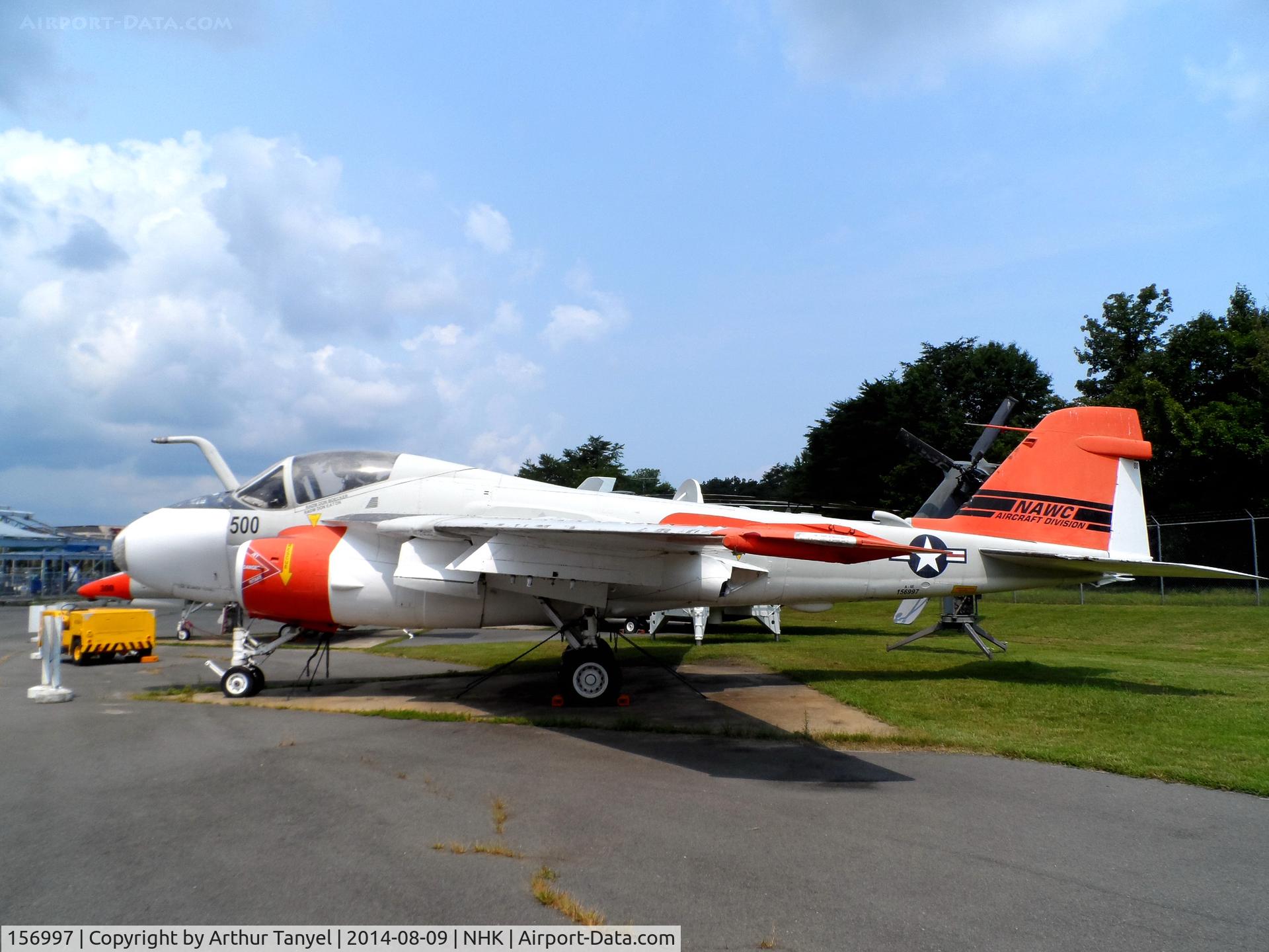 156997, Grumman A-6E Intruder C/N I-466, On display @ the Patuxent River Naval Air Museum