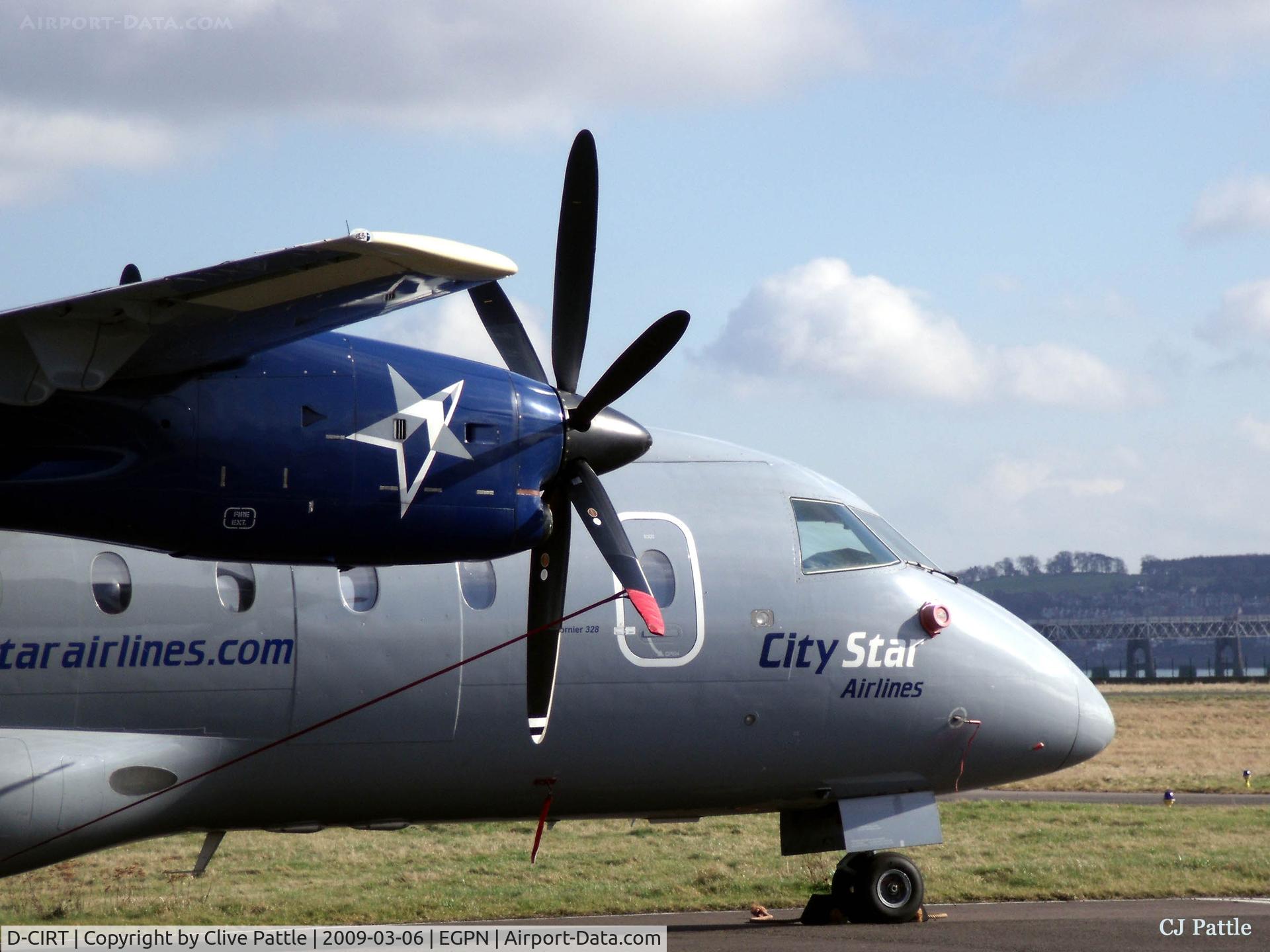 D-CIRT, 1995 Dornier 328-110 C/N 3043, Close-up of nose D-CIRT