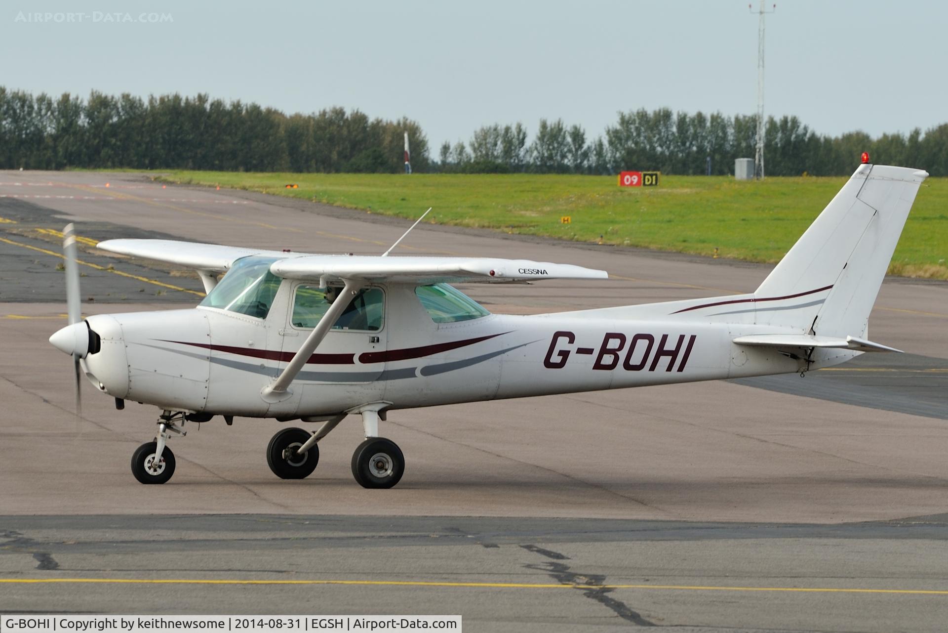 G-BOHI, 1978 Cessna 152 C/N 15281241, Regular Visitor.