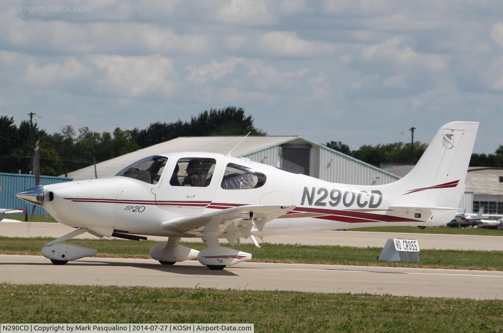 N290CD, 2002 Cirrus SR20 C/N 1167, Cirrus SR20
