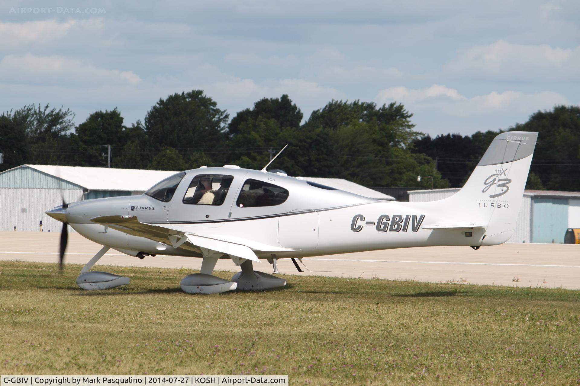 C-GBIV, 2007 Cirrus SR22 G3 GTSX Turbo C/N 2602, Cirrus SR22