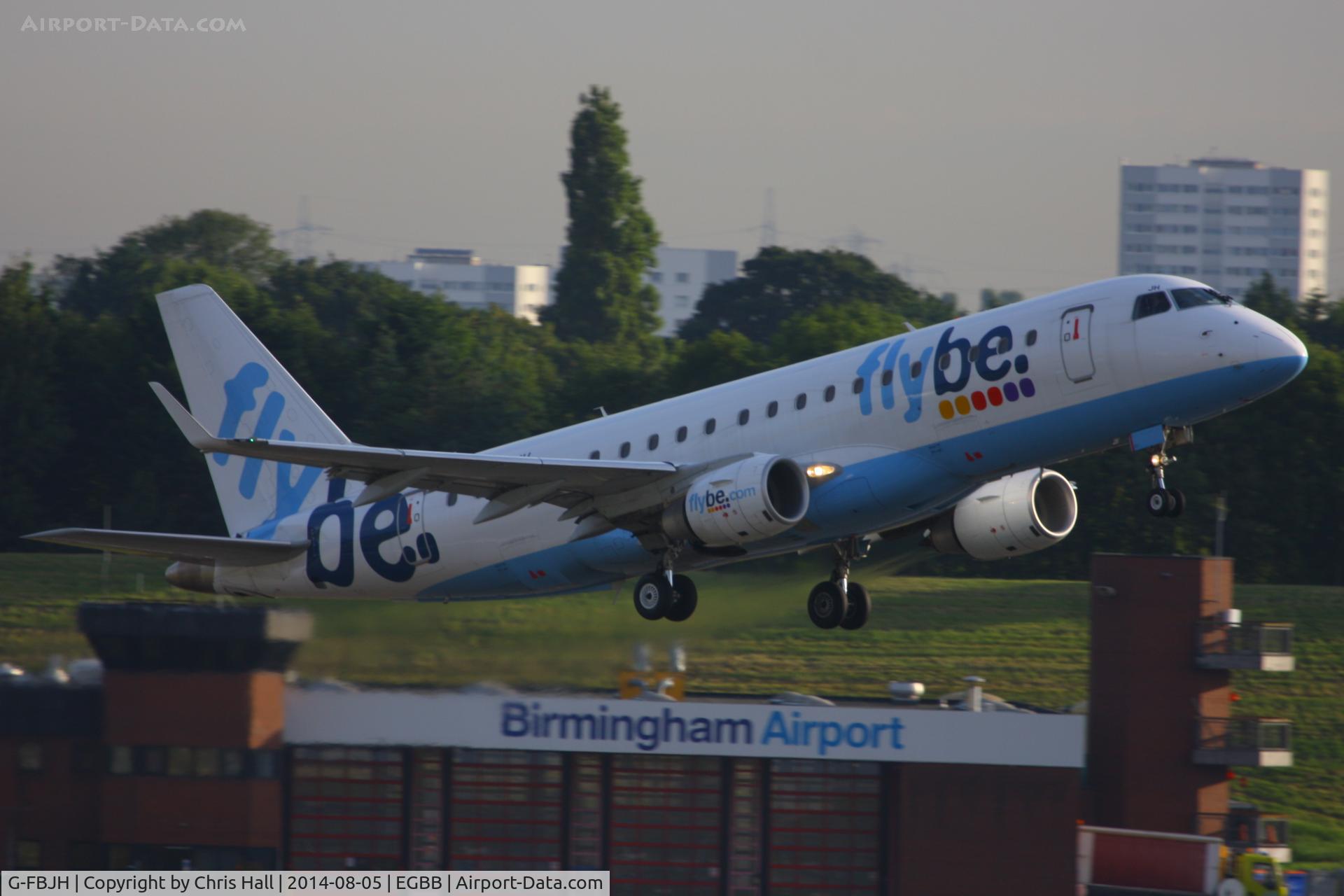 G-FBJH, 2012 Embraer 175STD (ERJ-170-200) C/N 17000351, flybe