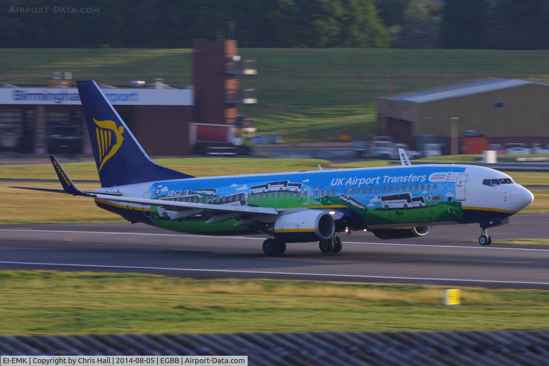 EI-EMK, 2010 Boeing 737-8AS C/N 38512, Ryanair