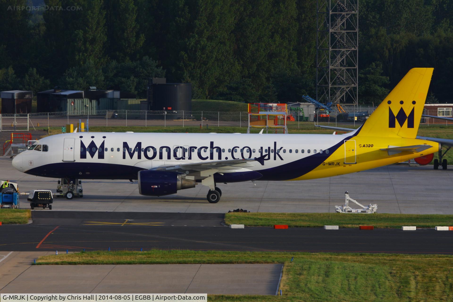 G-MRJK, 1999 Airbus A320-214 C/N 1081, Monarch