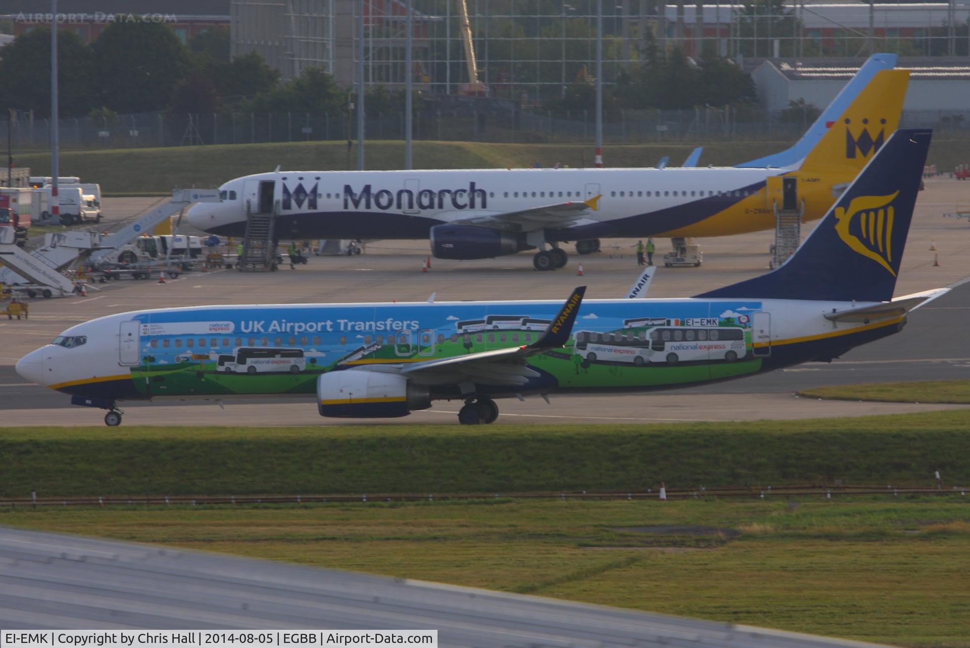 EI-EMK, 2010 Boeing 737-8AS C/N 38512, Ryanair