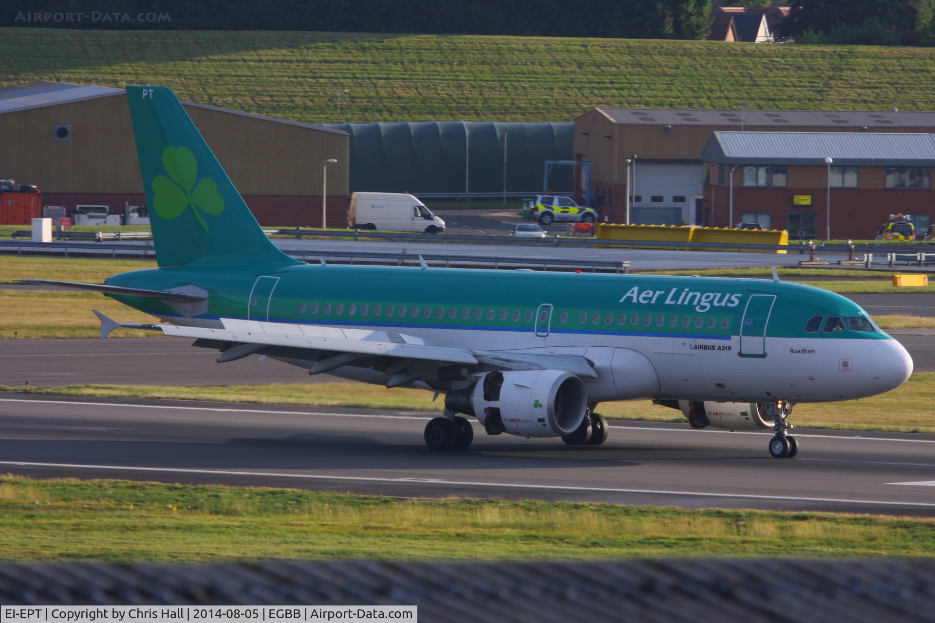EI-EPT, 2007 Airbus A319-111 C/N 3054, Aer Lingus