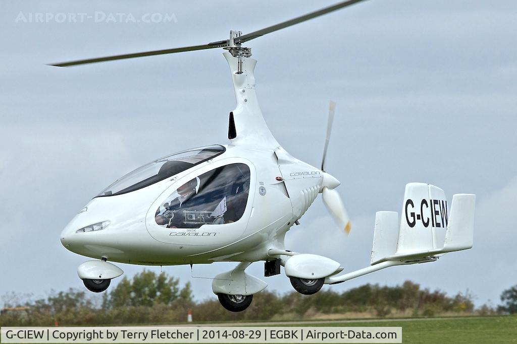G-CIEW, 2014 Rotorsport UK Cavalon C/N RSUK/CVLN/011, At 2014 LAA Rally at Sywell