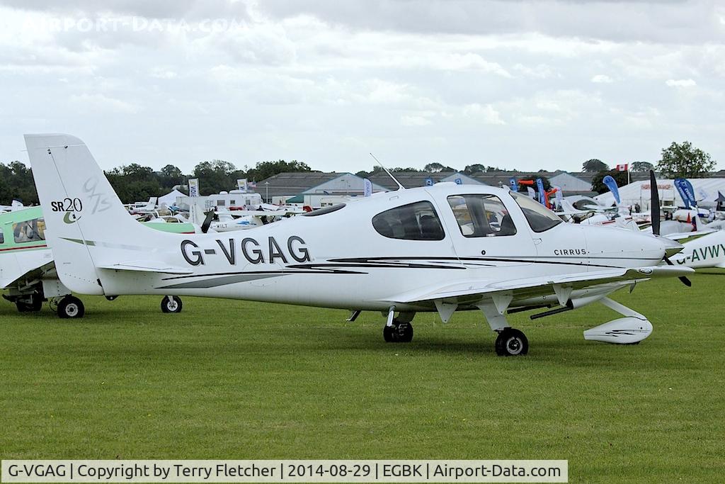 G-VGAG, 2005 Cirrus SR20 GTS C/N 1572, At 2014 LAA Rally at Sywell