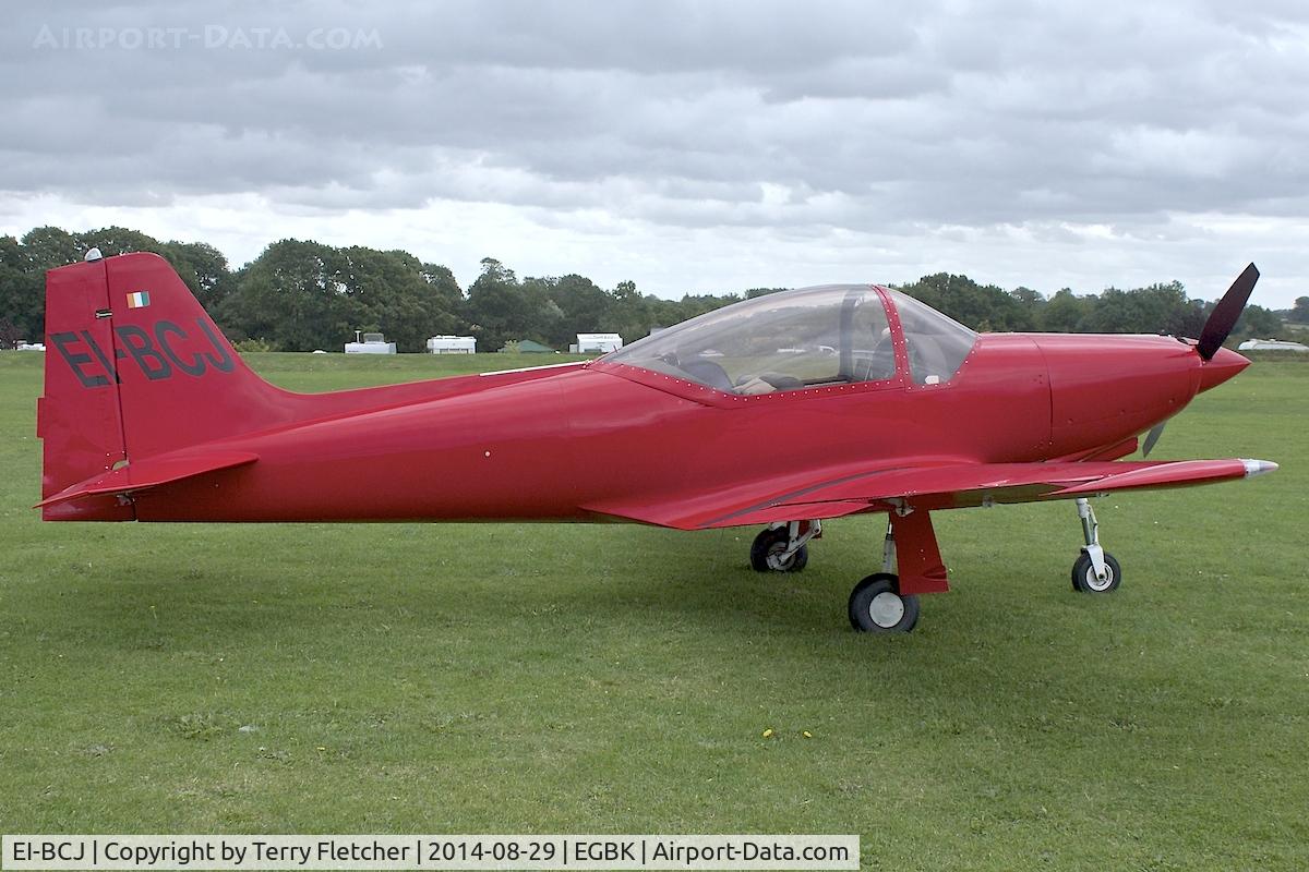 EI-BCJ, 1959 Aeromere F-8L Falco III C/N 204, At 2014 LAA Rally at Sywell