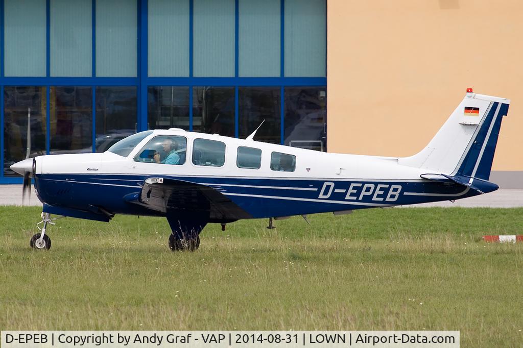 D-EPEB, 1996 Beech A36 Bonanza 36 C/N E-2731, Beech 36