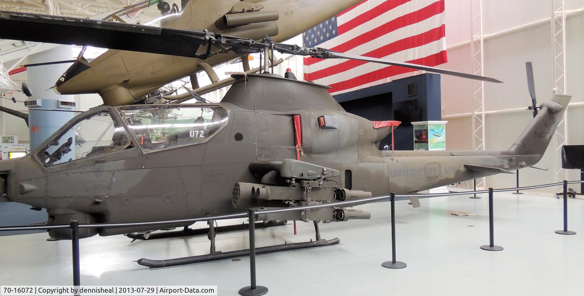 70-16072, 1970 Bell AH-1S Cobra C/N 21016, 1970 BELL AH-1S COBRA
