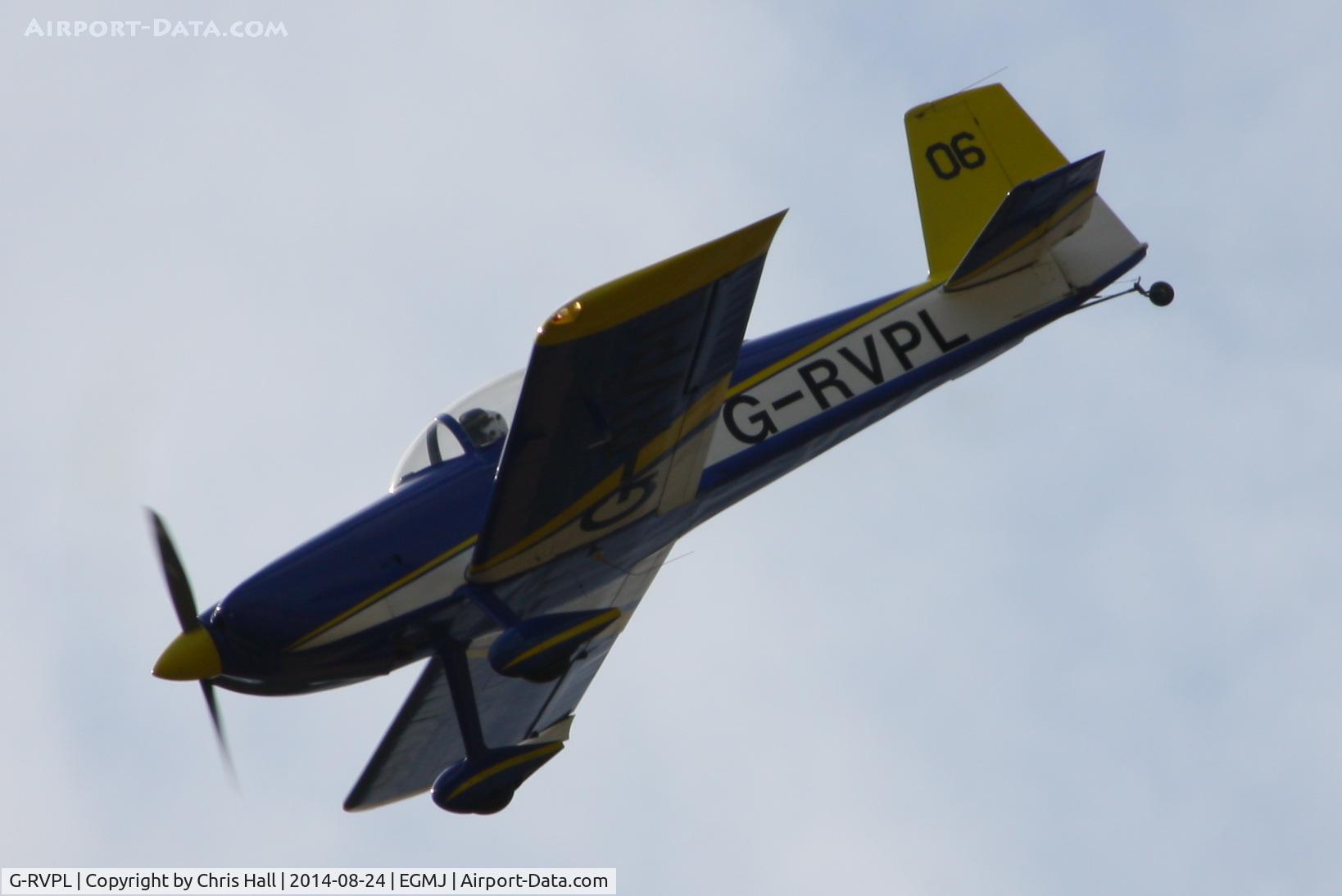 G-RVPL, 2006 Vans RV-8 C/N PFA 303-13885, at the Little Gransden Airshow 2014