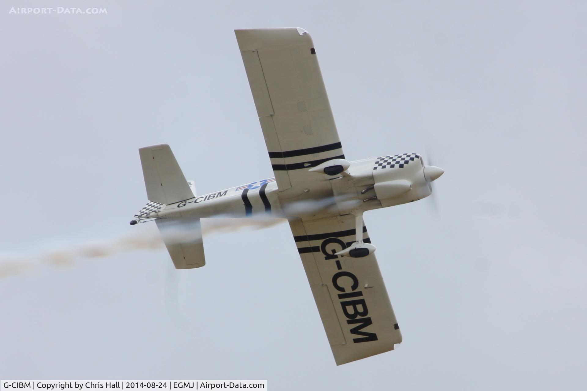 G-CIBM, 2013 Vans RV-8 C/N LAA 303-15083, at the Little Gransden Airshow 2014