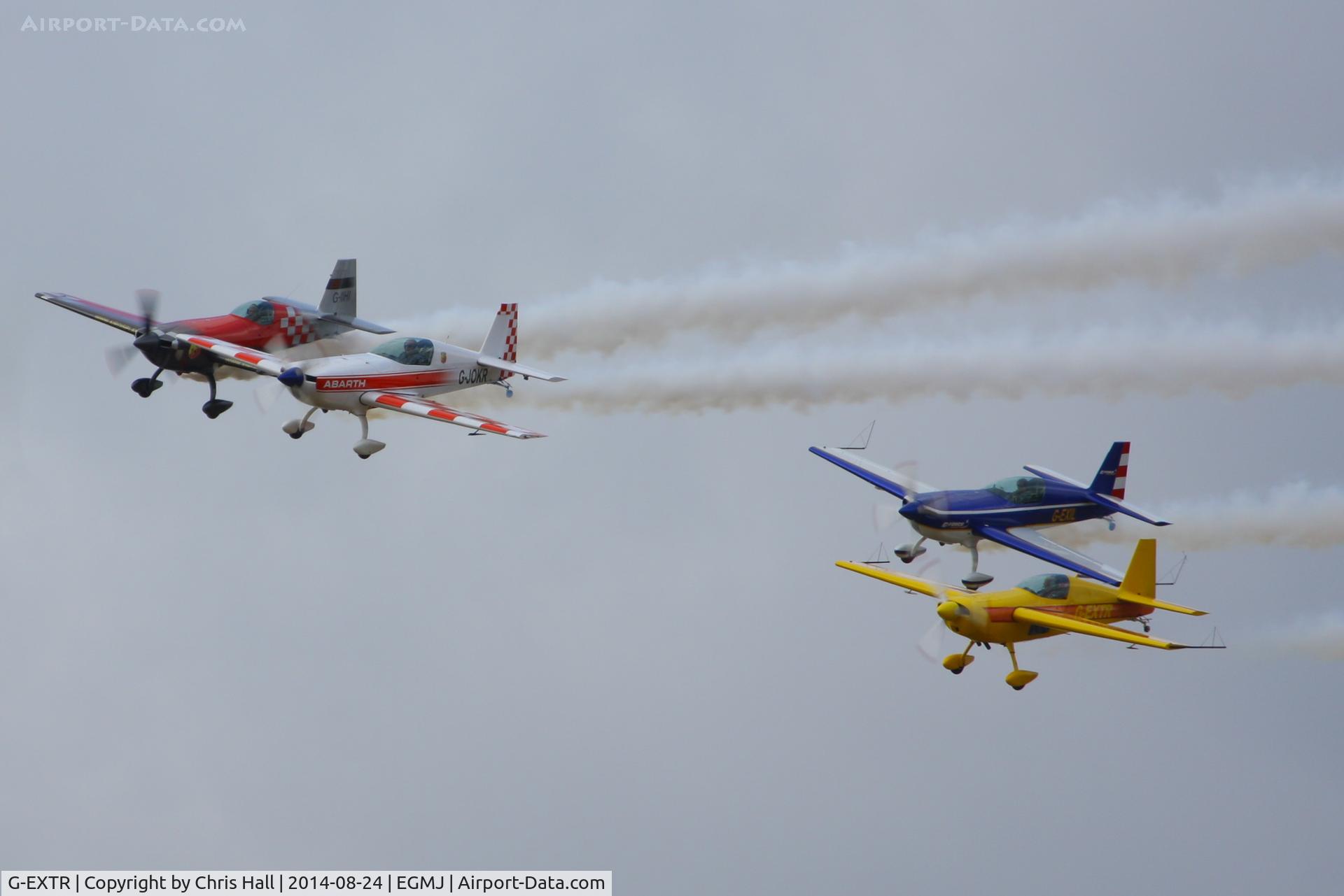 G-EXTR, 1990 Extra EA-260 C/N 004, at the Little Gransden Airshow 2014