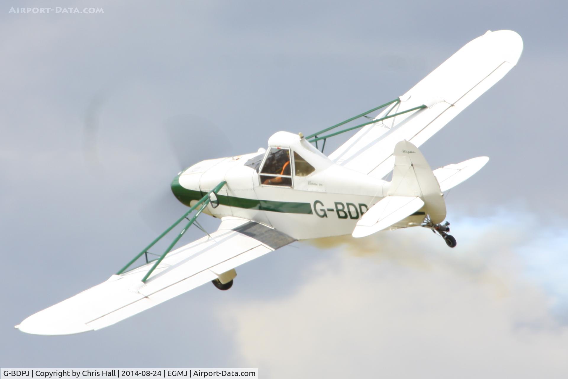 G-BDPJ, 1965 Piper PA-25-235 Pawnee C/N 25-3665, at the Little Gransden Airshow 2014