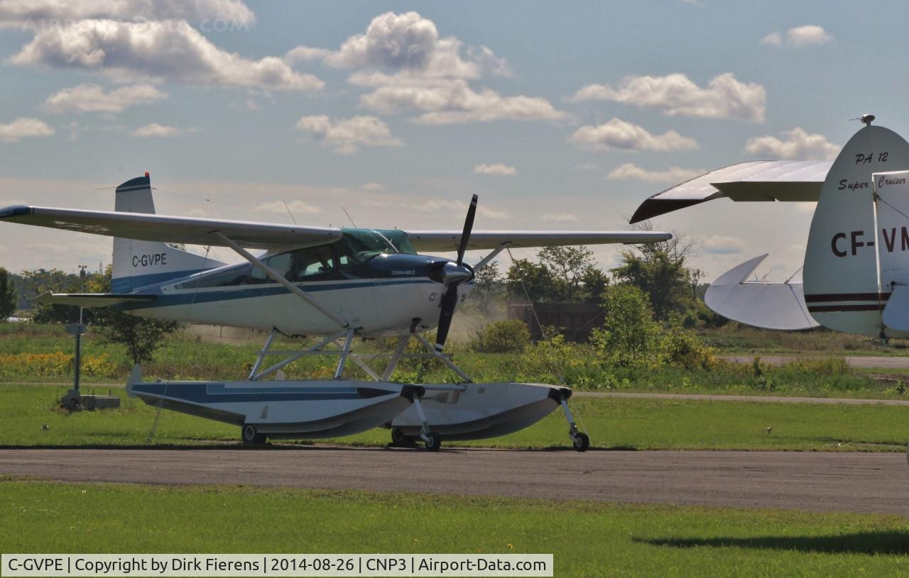 C-GVPE, 1979 Cessna A185F Skywagon 185 C/N 18503777, Parked at the main bldg.