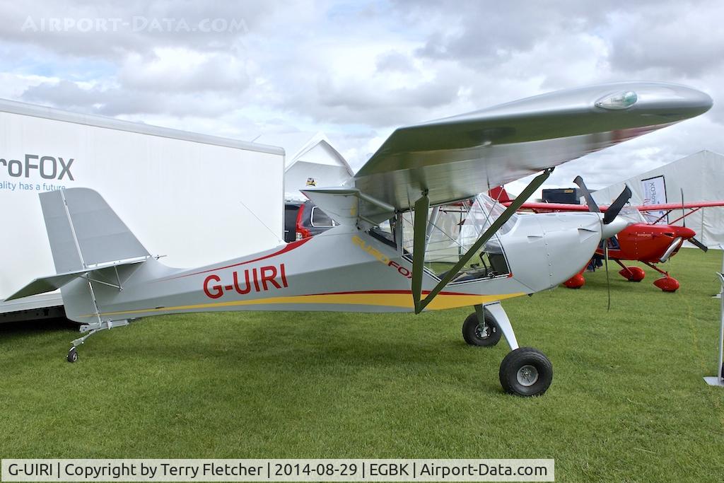 G-UIRI, 2013 Aeropro Eurofox 912 C/N LAA 376-15195, At 2014 LAA Rally