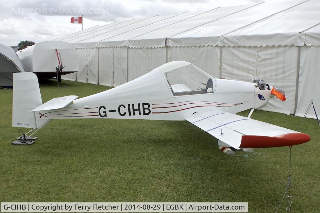 G-CIHB, 2014 Colomban MC-30 Luciole C/N LAA 371-15024, At 2014 LAA Rally at Sywell