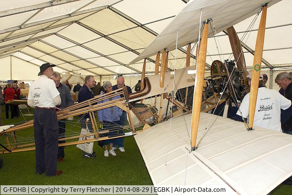 G-FDHB, 2014 Bristol Scout C Replica C/N LAA 353-14755, At 2014 LAA Rally at Sywell
