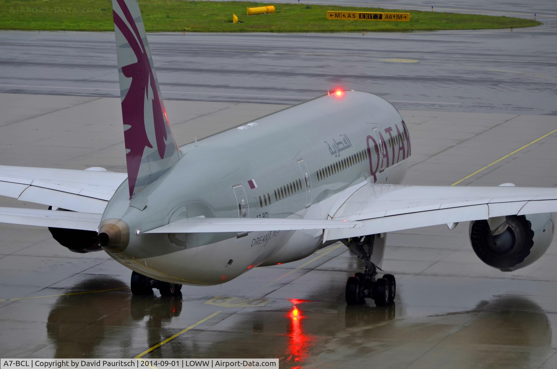 A7-BCL, 2012 Boeing 787-8 Dreamliner C/N 38330, inaugural