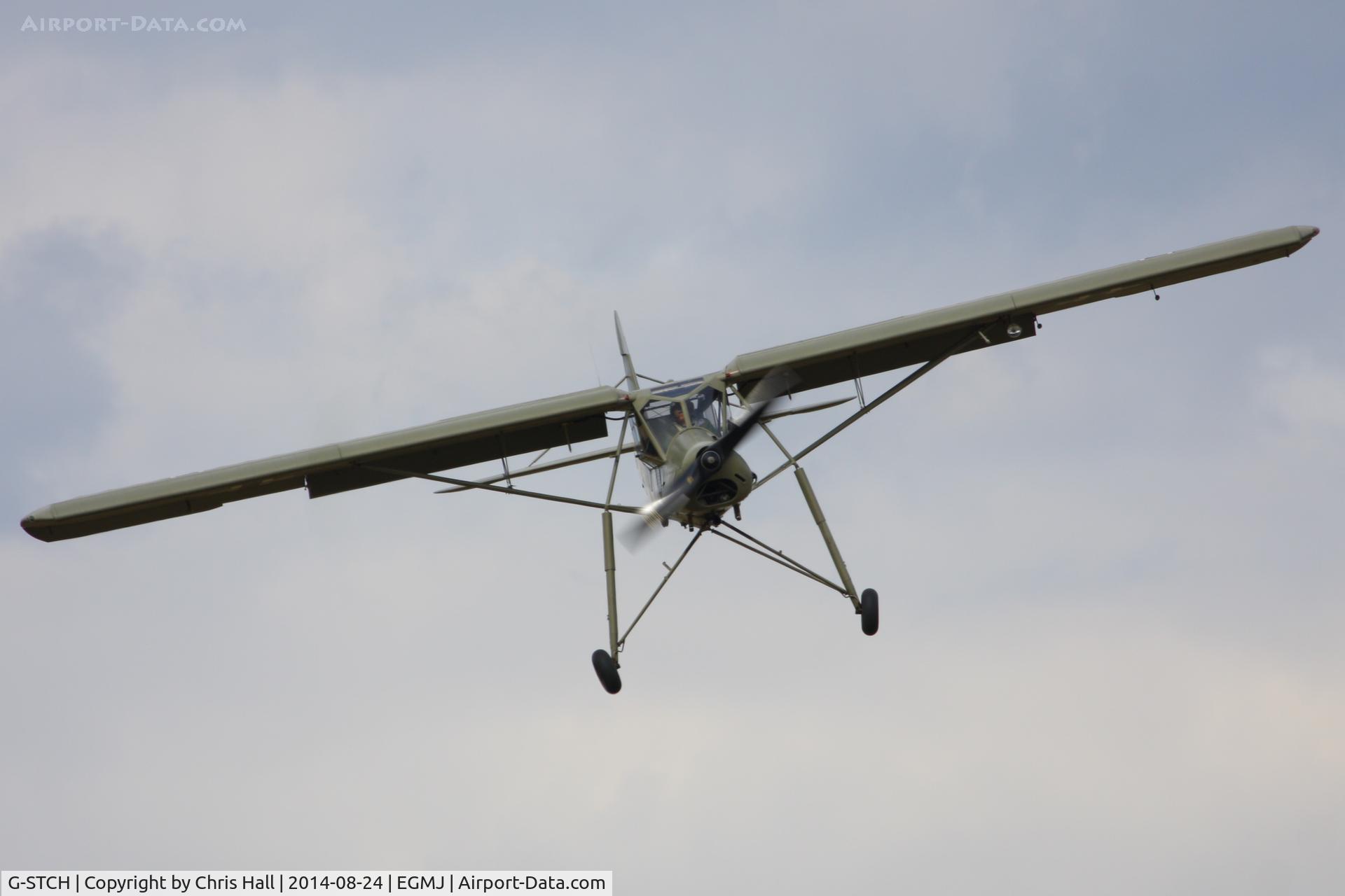 G-STCH, 1942 Fieseler Fi-156A-1 Storch C/N 2088, at the Little Gransden Airshow 2014