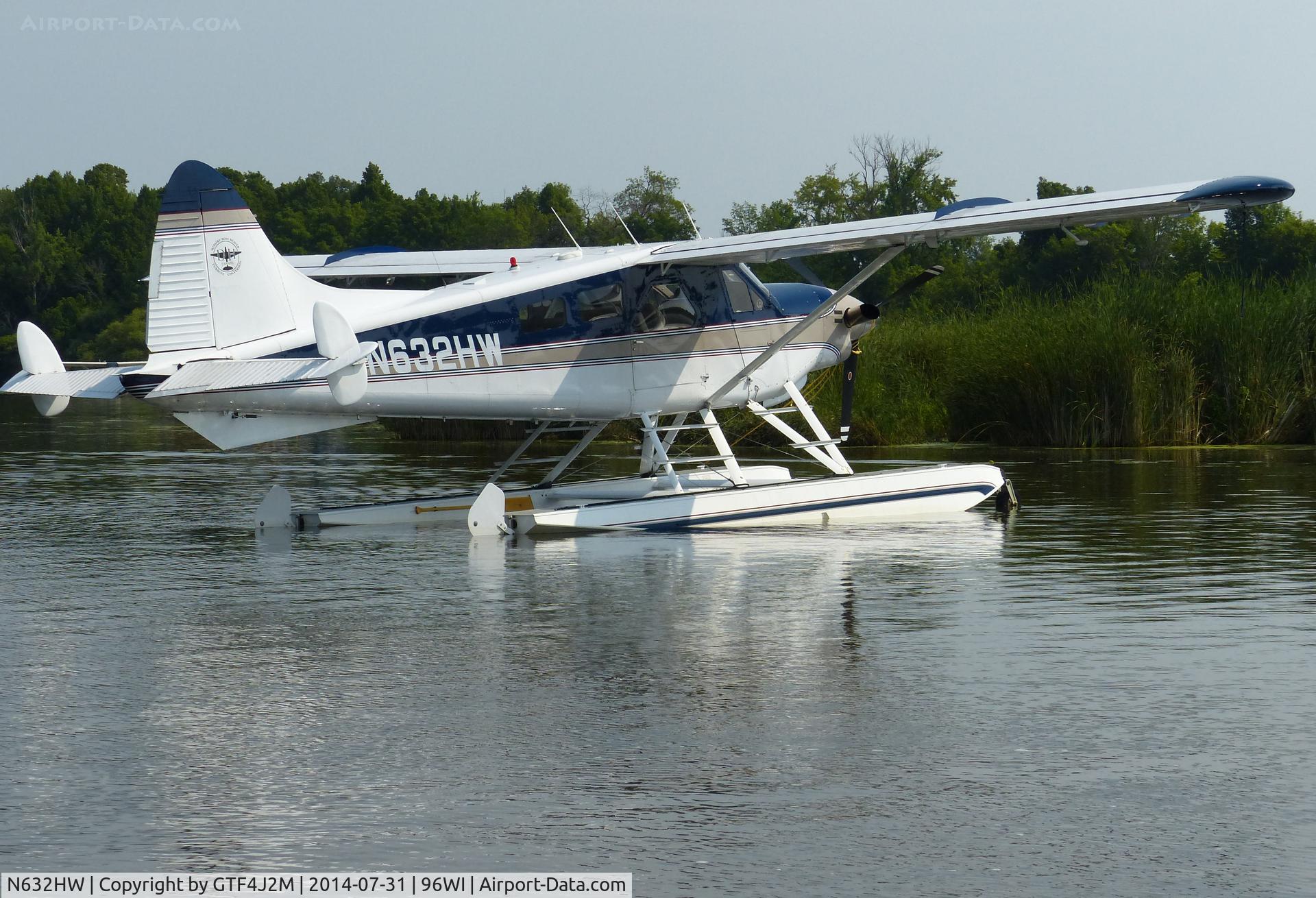 N632HW, 1964 De Havilland Canada DHC-2 Turbo Beaver Mk.3 C/N 1556, N632HW at Lake Winnebago, AirVenture 2014