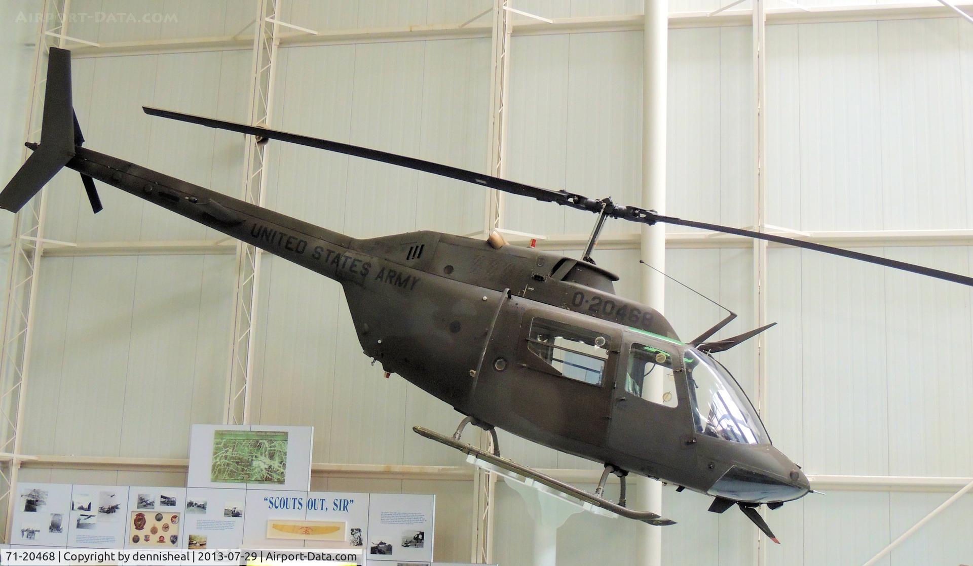 71-20468, 1971 Bell OH-58A Kiowa C/N 41329, 1971 BELL OH-58A KIOWA