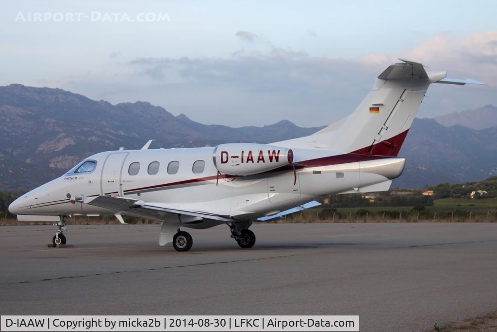 D-IAAW, 2011 Embraer EMB-500 Phenom 100 C/N 50000245, Parked