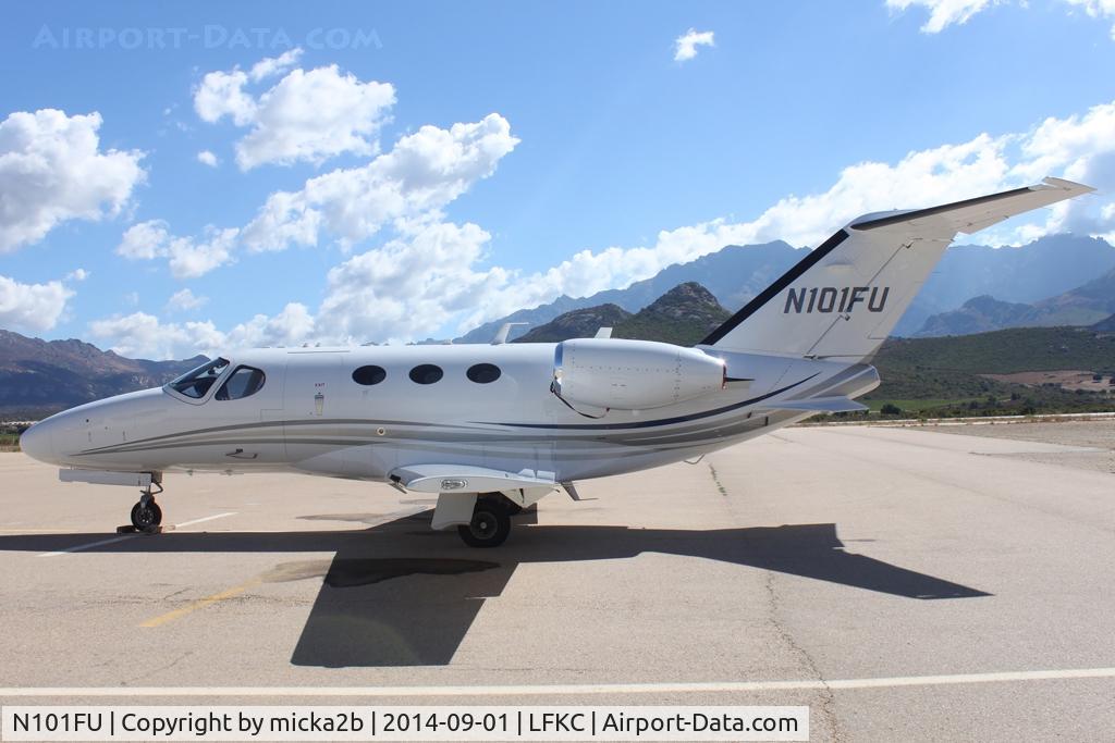 N101FU, 2009 Cessna 510 Citation Mustang Citation Mustang C/N 510-0207, Parked