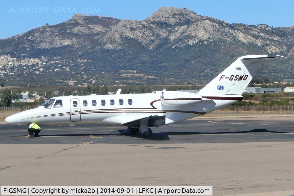 F-GSMG, 2008 Cessna 525B CitationJet CJ3 C/N 525B-0230, Parked