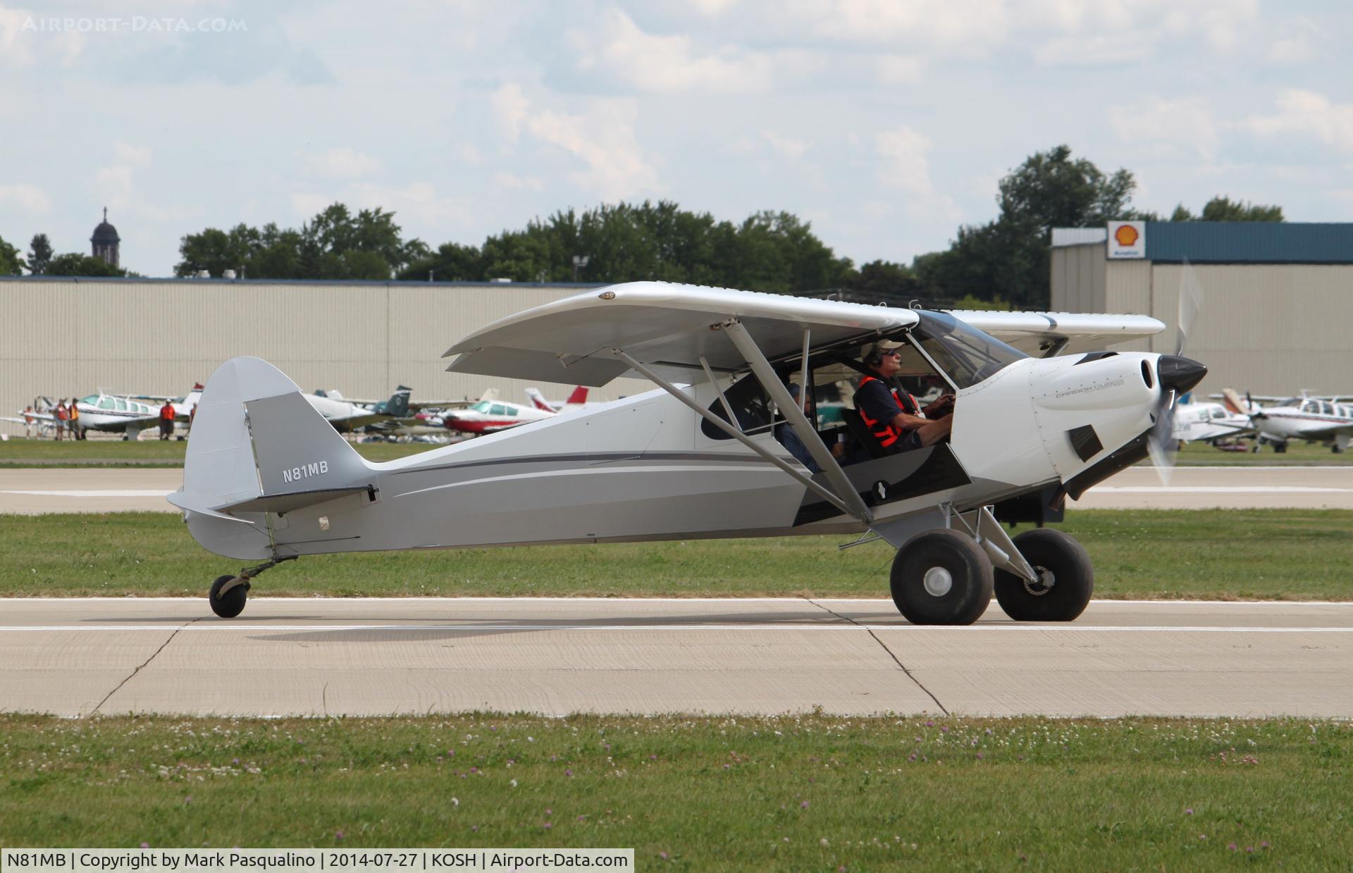 N81MB, 2013 Cub Crafters CC11-160 Carbon Cub SS C/N CC11-00276, CC11-160