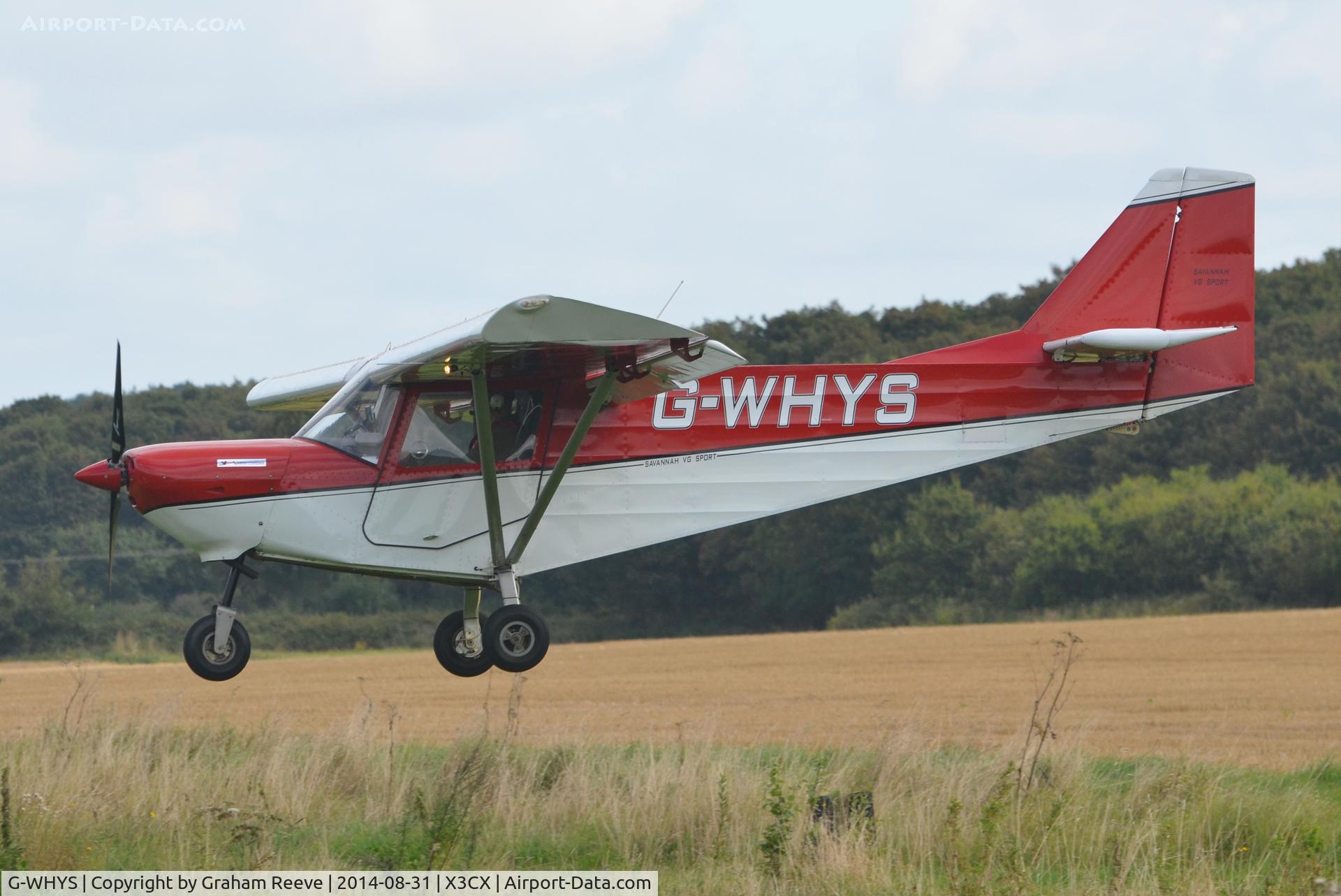 G-WHYS, 2010 ICP MXP-740 Savannah VG Jabiru(3) C/N BMAA/HB/404, About to land at Northrepps.