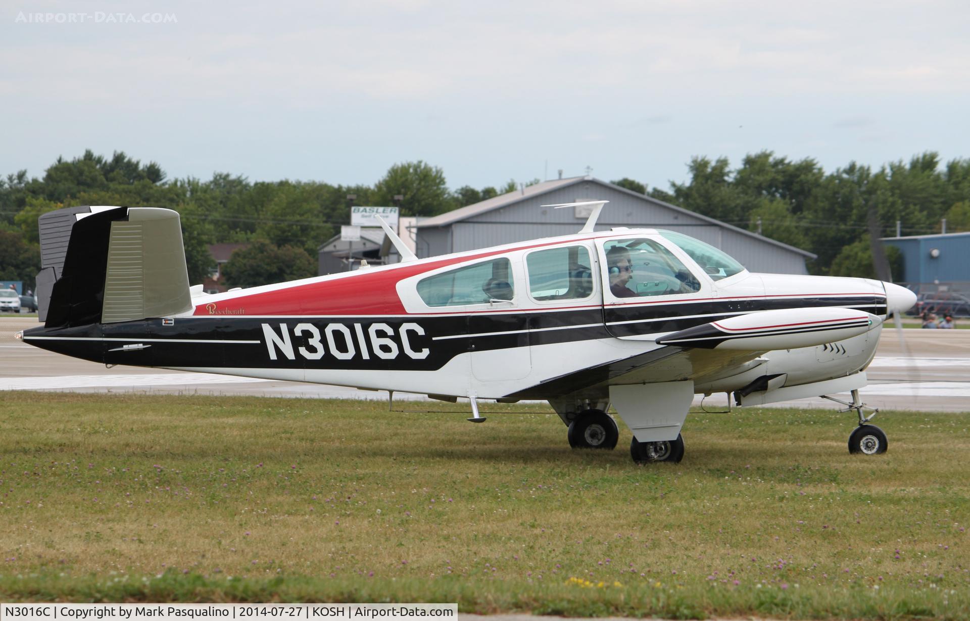 N3016C, 1958 Beech J35 Bonanza C/N D-5681, Beech J35