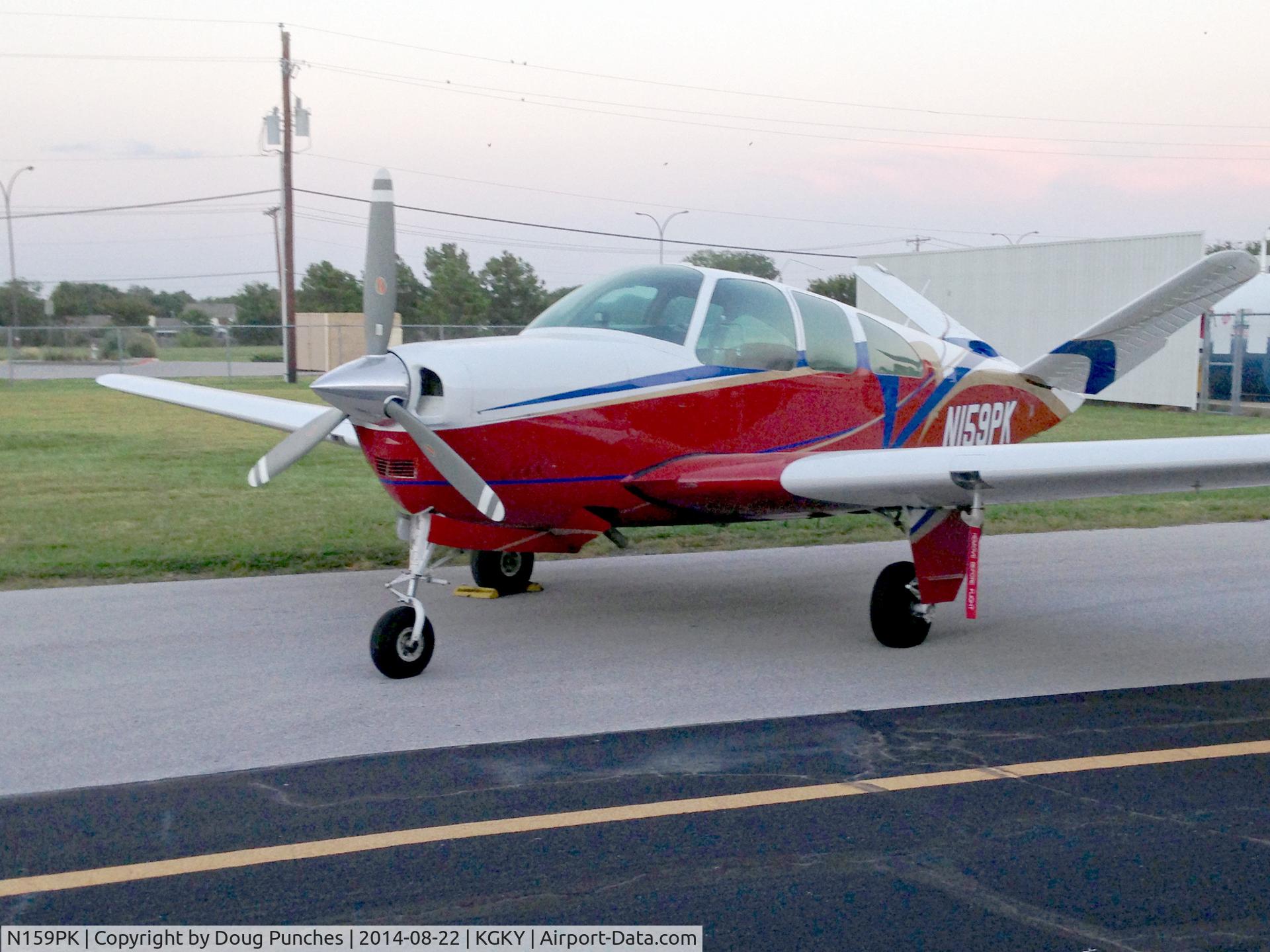 N159PK, 1957 Beech J35 Bonanza C/N D-5363, Beautiful paint, New 3-bladed prop, New Garmin panel, Clear glass, Fresh engine, 3rd Window mod, Leather interior, Rosen Visors. The list goes on & on.