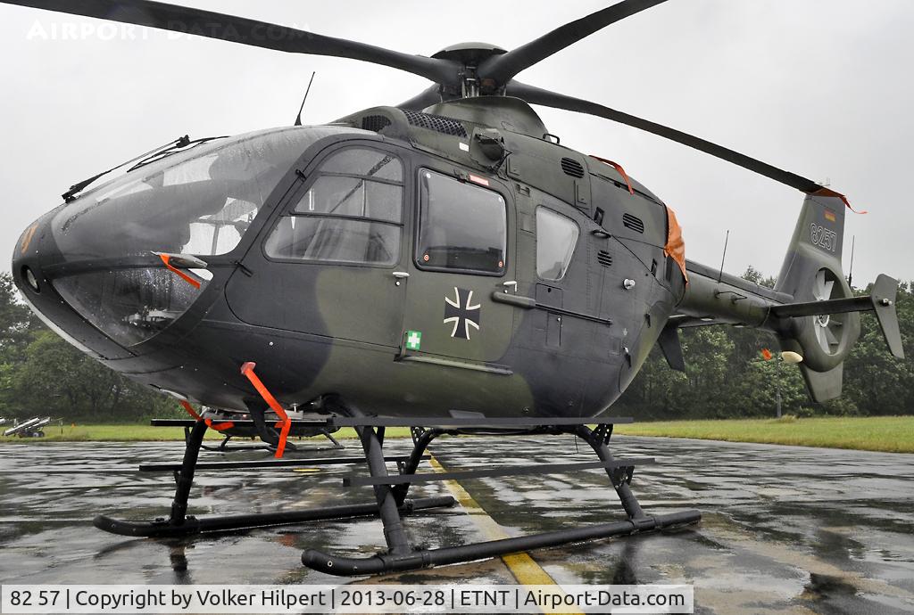 82 57, Eurocopter EC-135T-1 C/N 0106, at Wittmund