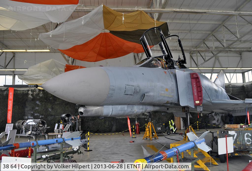 38 64, 1972 McDonnell Douglas F-4F Phantom II C/N 4782, at Wittmund