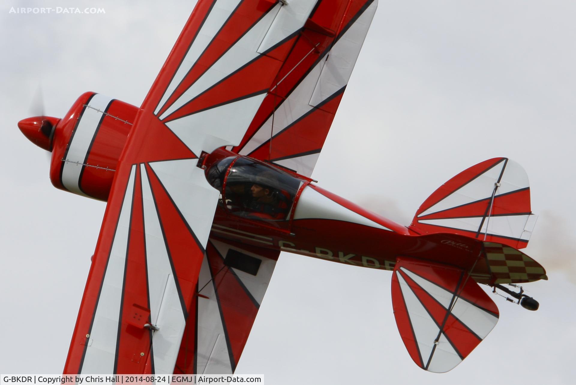 G-BKDR, 1982 Pitts S-1S Special C/N PFA 009-10654, at the Little Gransden Airshow 2014