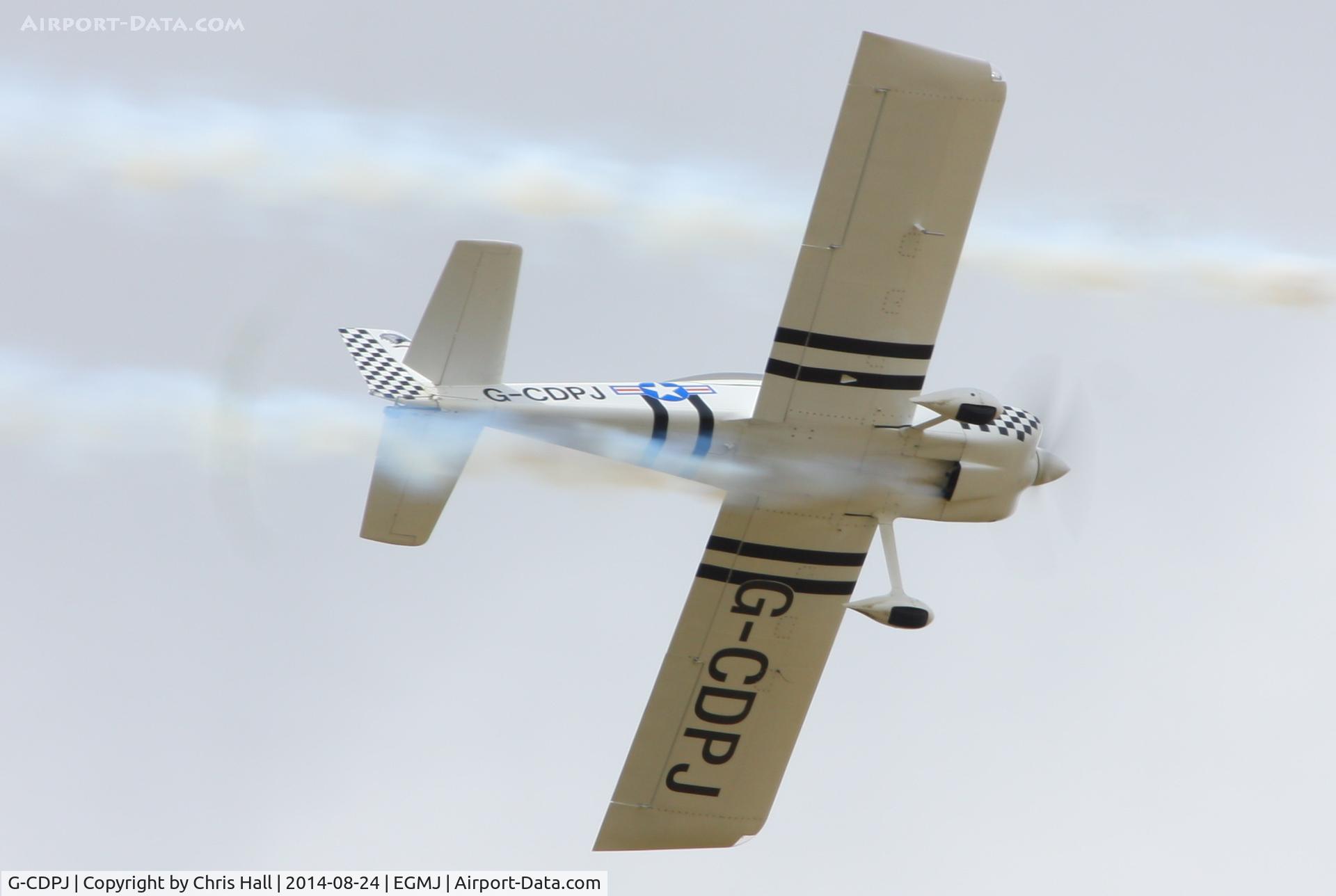 G-CDPJ, 2006 Vans RV-8 C/N PFA 303-13295, at the Little Gransden Airshow 2014