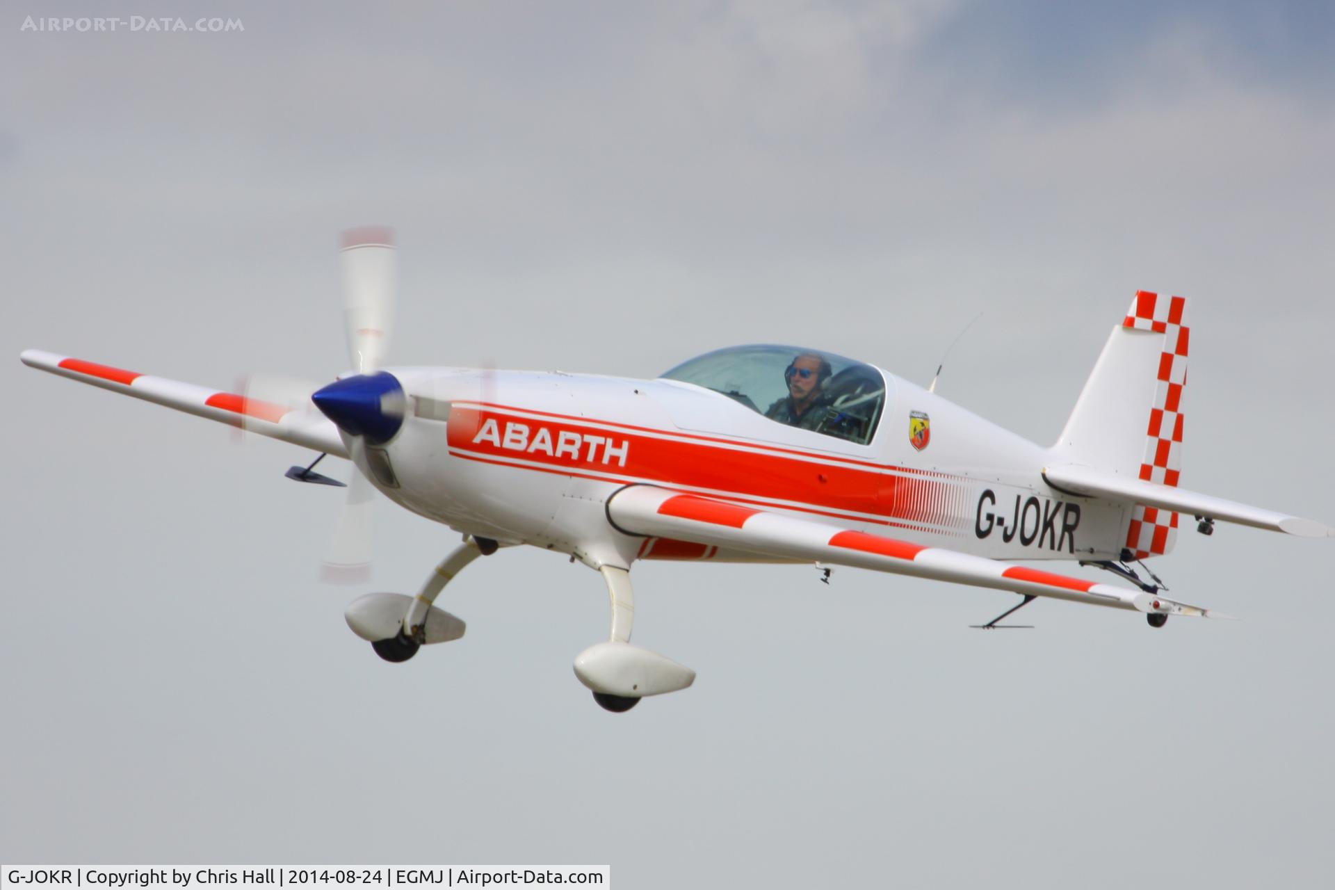 G-JOKR, 2008 Extra EA-300L C/N 1278, at the Little Gransden Airshow 2014