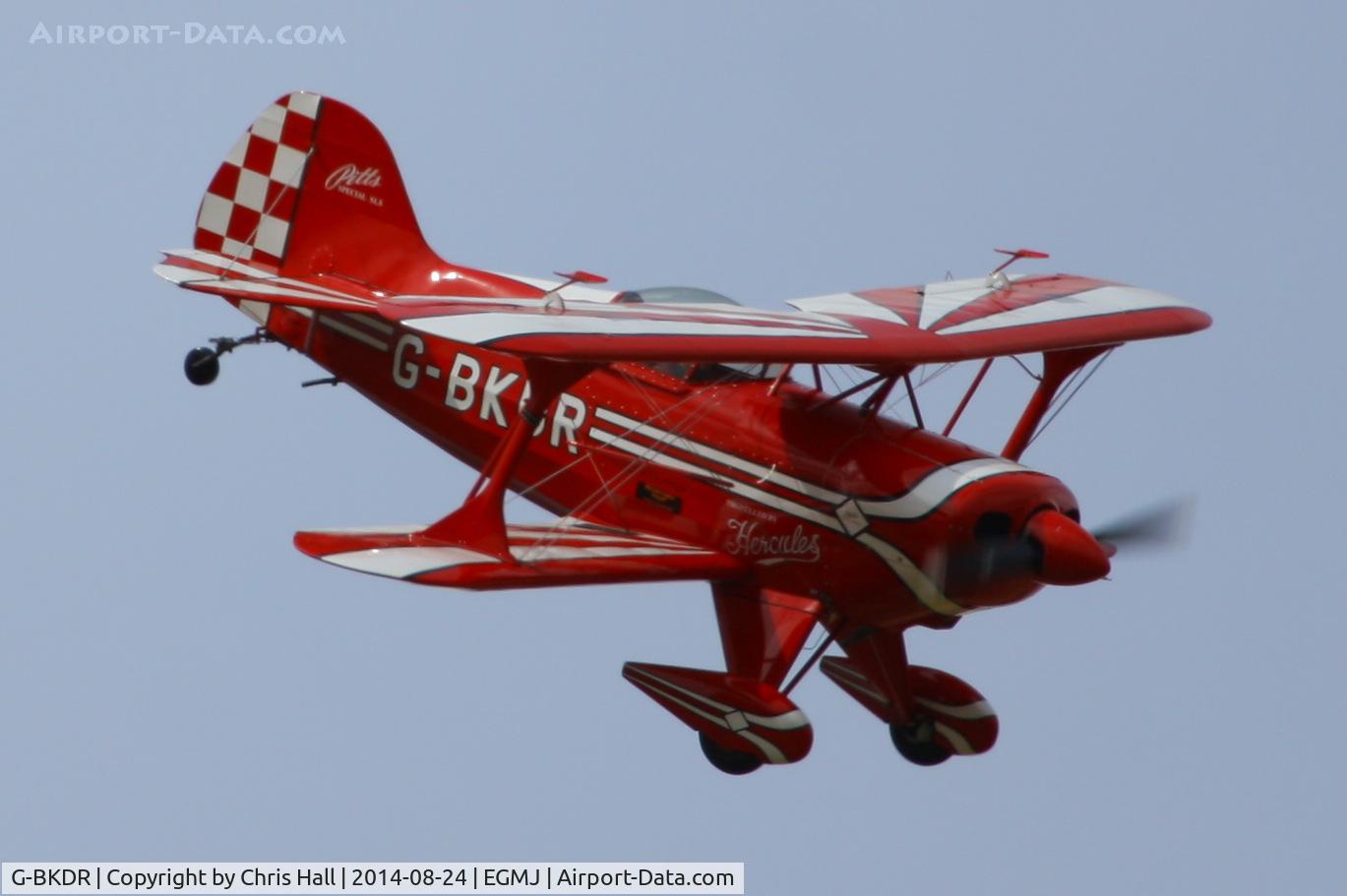 G-BKDR, 1982 Pitts S-1S Special C/N PFA 009-10654, at the Little Gransden Airshow 2014