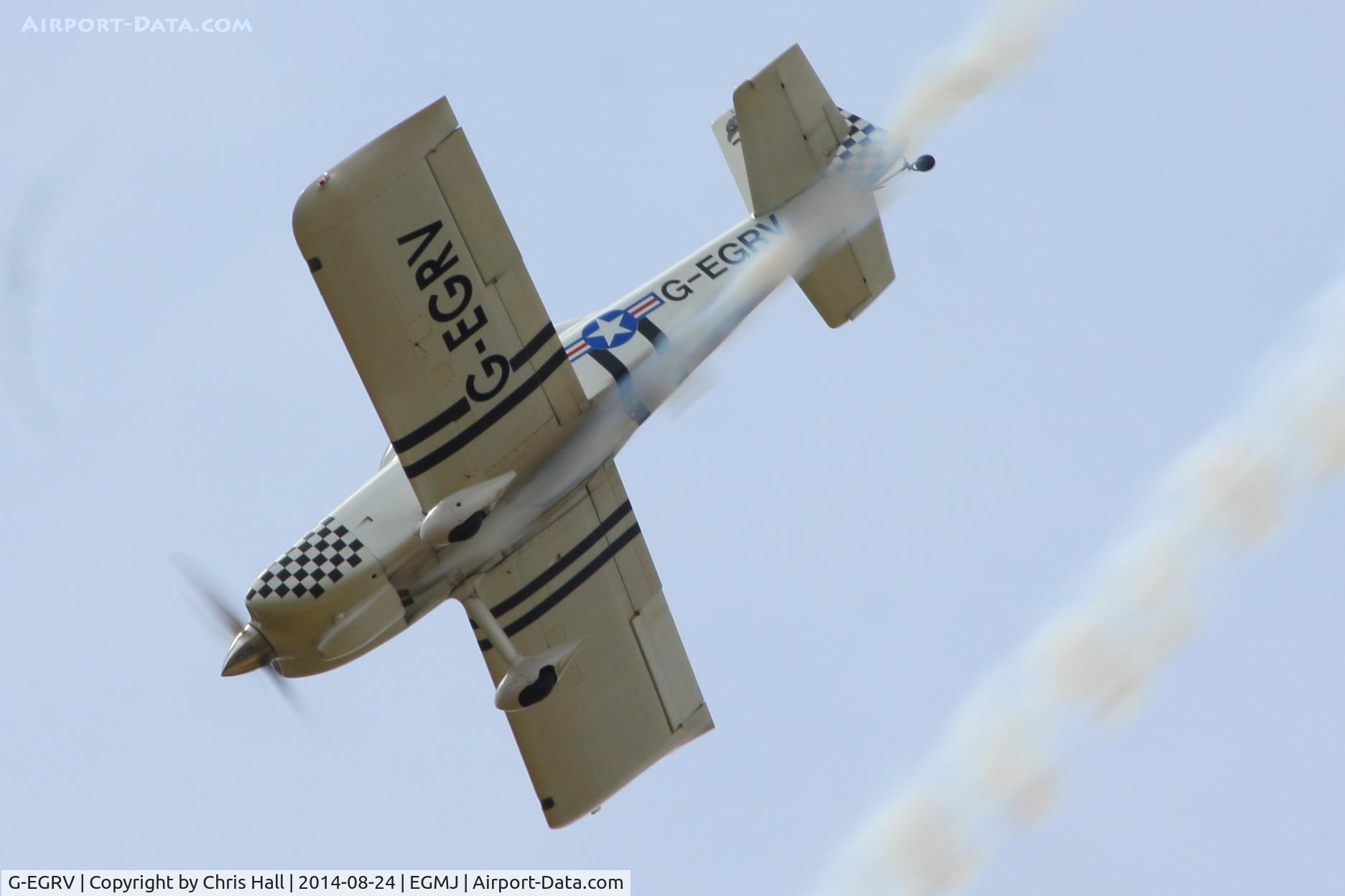 G-EGRV, 2007 Vans RV-8 C/N PFA 303-13639, at the Little Gransden Airshow 2014