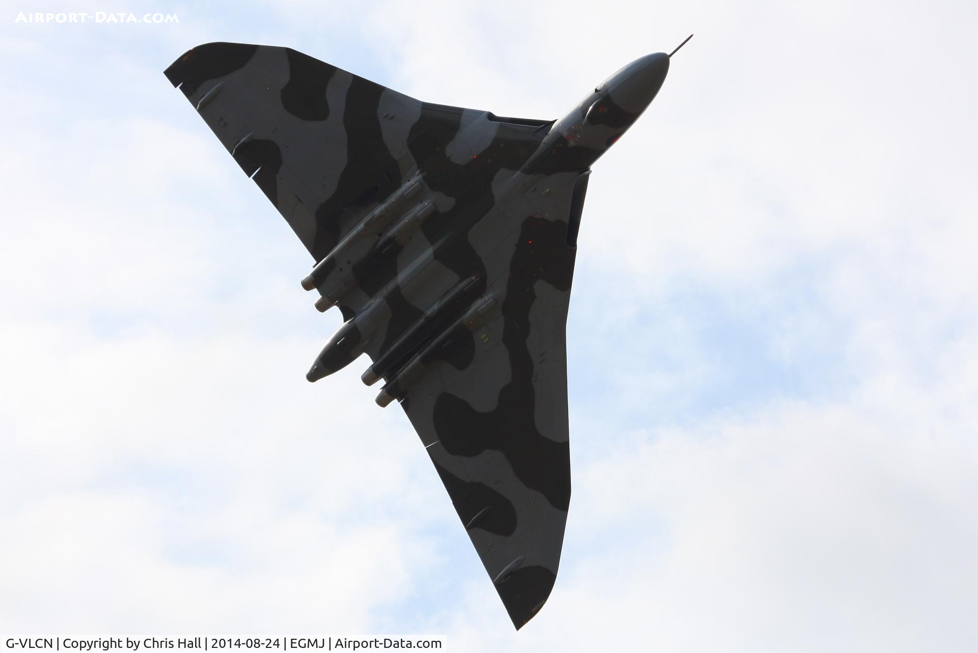 G-VLCN, 1960 Avro Vulcan B.2 C/N Set 12, at the Little Gransden Airshow 2014