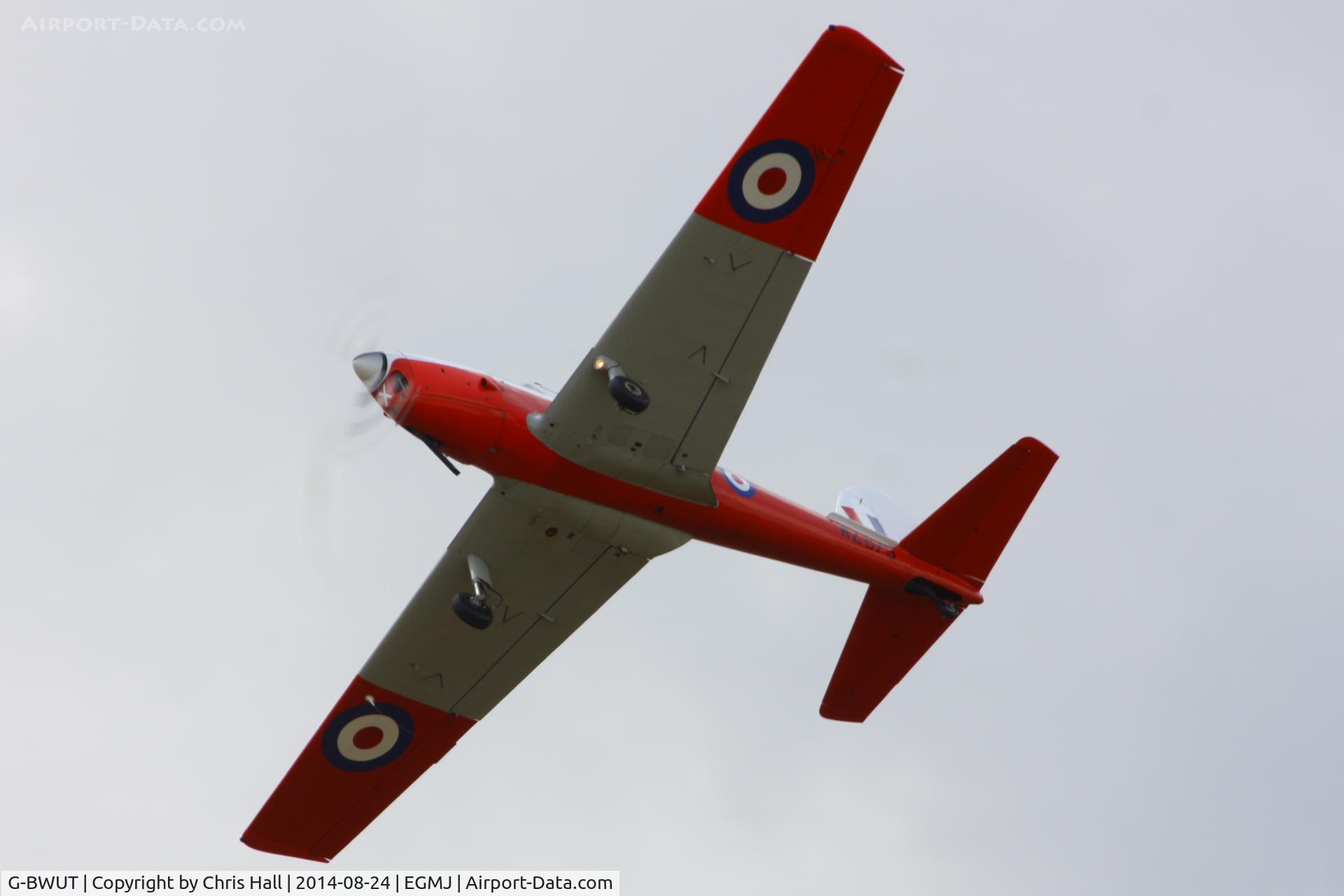 G-BWUT, 1953 De Havilland DHC-1 Chipmunk T.10 C/N C1/0918, at the Little Gransden Airshow 2014